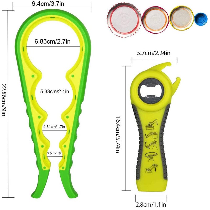 Maxracy Easy-Twist Jar Opener: Maxracy Effortless Lid Opening for Weak Hands & Arthritis | Versatile Bottle Opener | Jar Openers & Bottle Openers - Image 4